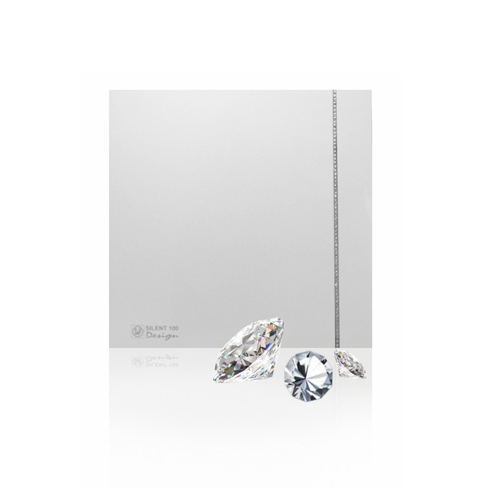 SILENT-100 CZ SILVER DESIGN SWAROVSKI