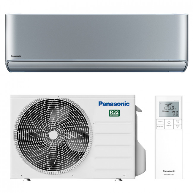 cheettt室内機 Кондиціонер Panasonic CS-XZ25TKEW/CU-Z25TKE (Etherea Silver