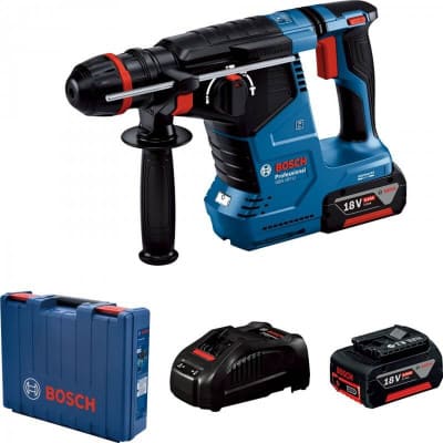 GBH 187-LI ONE Chuck, 2 x GBA 18V 5.0Ah, GAL 1880 CV, кейс