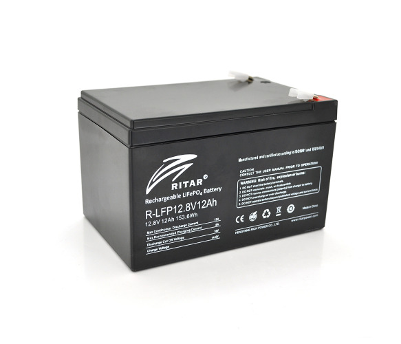 RITAR R-LFP 12.8V 12Ah LiFePO4 12,8V 12Ah 153,6Wh