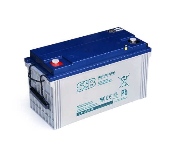 SSB AGM SBL135-12HR 12 V 120 Ah ( 406 x 174 x 215 ), 34 kg White