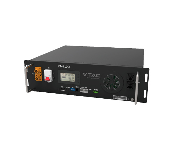 V-TAC VT48100E-P2 CEI-021 LiFePO4 5.12kWh 100Ач,(100/100A)