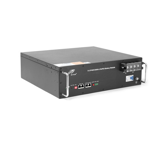RITAR R-LFP 48V 100Ah LiFePO4 51.2V 100Ah 5120Wh для монтажу у стійку ( 442 x450 х 175 ) Q1