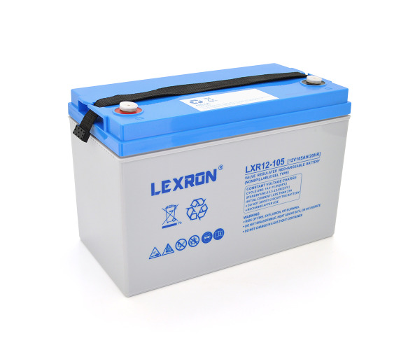 Lexron LXR12-105 GEL 12V 105AH DEEP CYCLE (330 x 171 x219) 30 kg