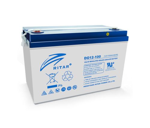 DG12-100, Gray Case, 12V 100.0Ah ( 328 х 172 х 215 (220) ) Q1/36