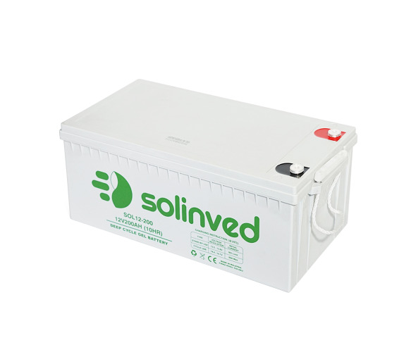 Solinved SLG200-12 200-12 GEL 12V 200 Ah (522 x 240 x 224), 60.3 kg Grey Q1/48
