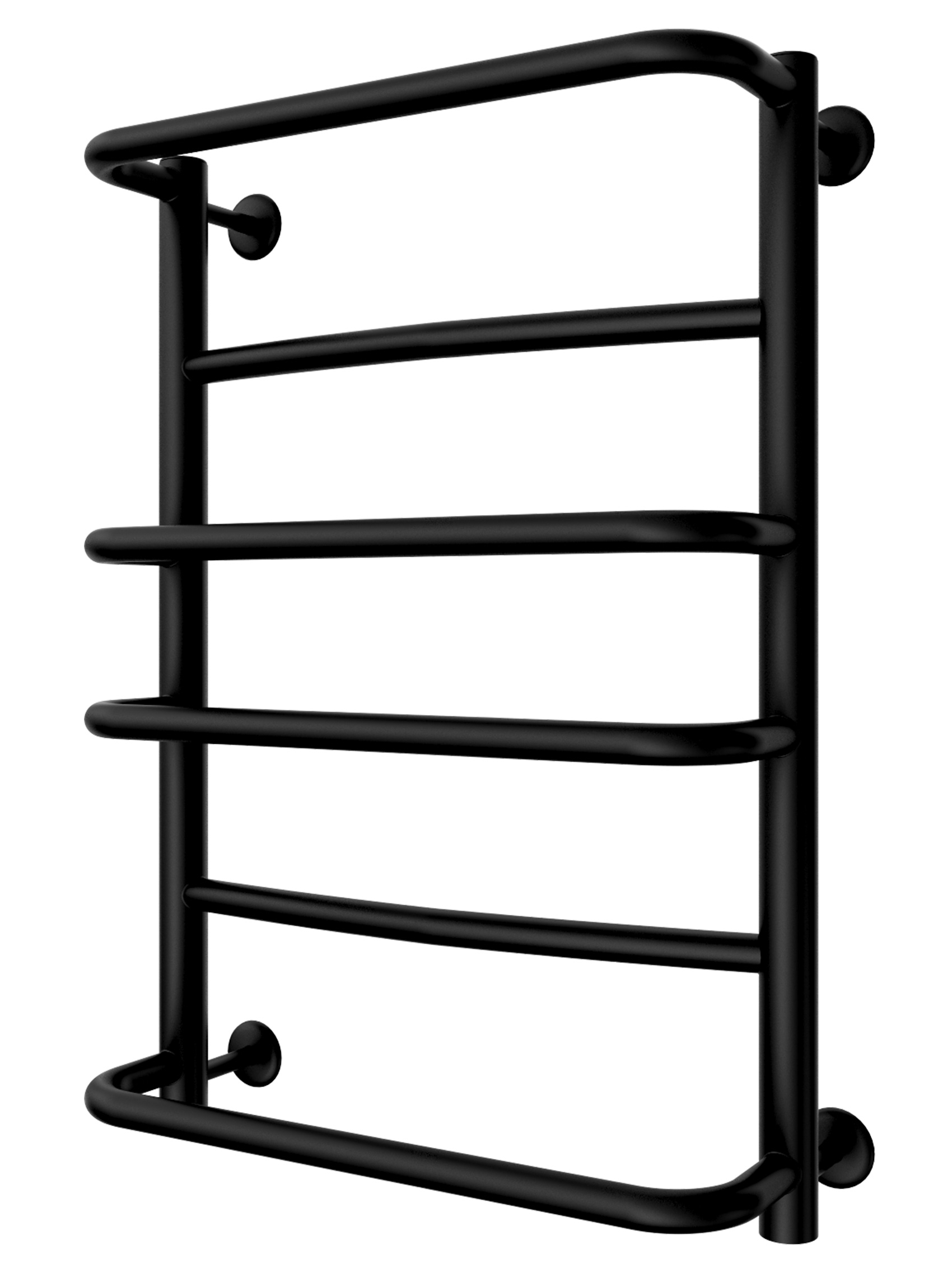 Водяной полотенцесушитель Люкс 600x430/400 Черный мат (1.1.0300.01.BM)