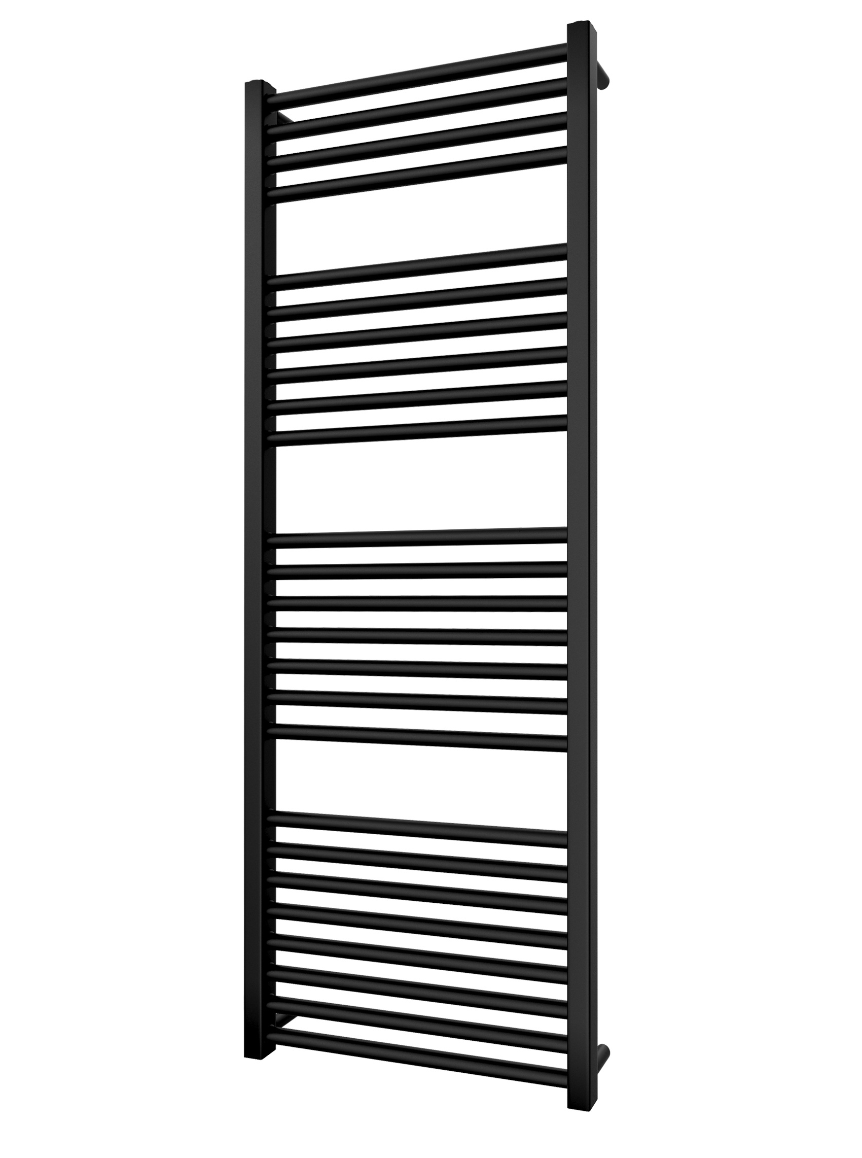Водяна рушникосушарка Гера 1250x500/470 Чорний мат (1.2.0404.03.BM)