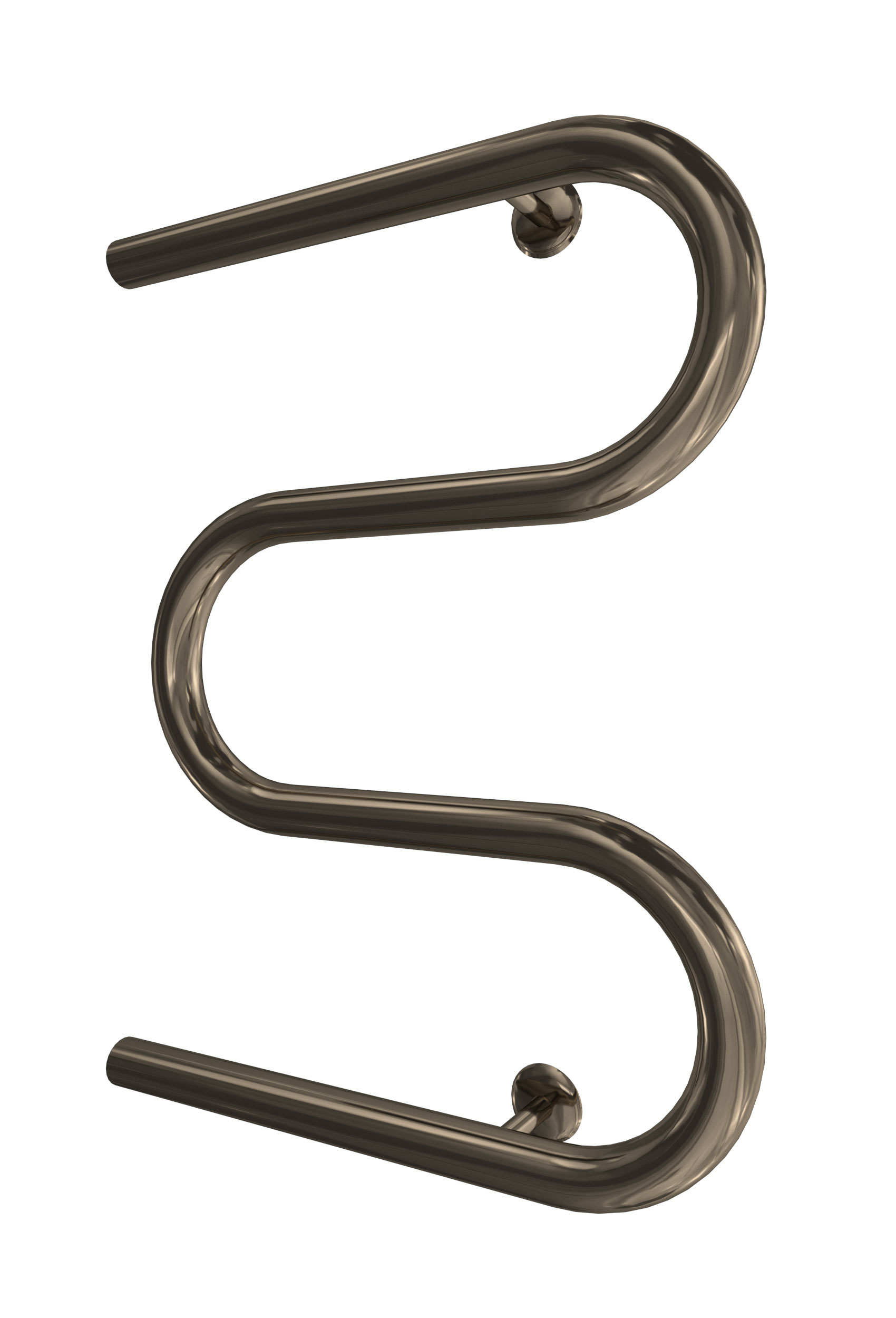 Водяное полотенцесушитель Змейка ∅30  530х400/500 Бронза (1.1.3004.05.B)