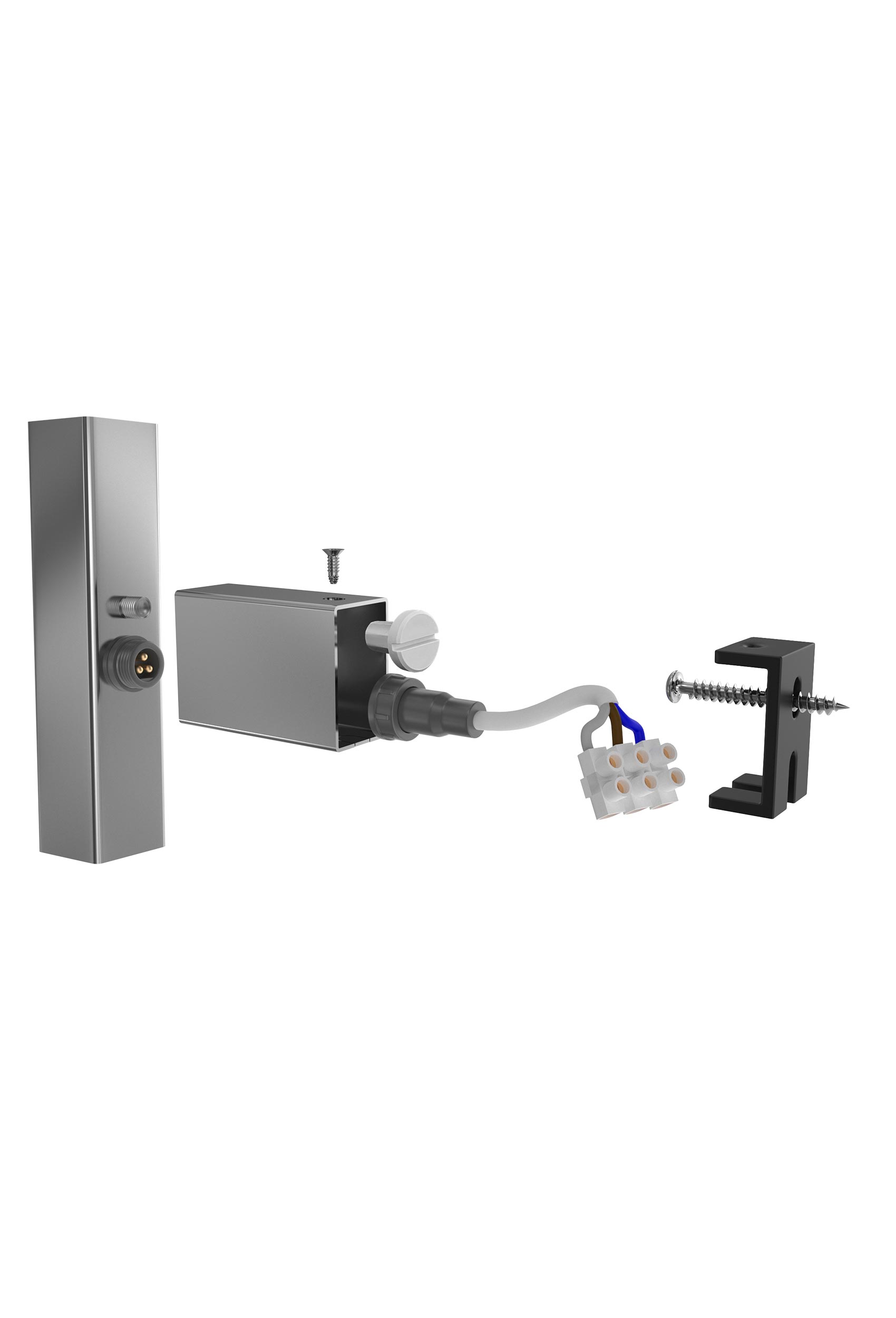 Комплект прихованого підключення (квадратну трубу) (3.0.1000.0.P)