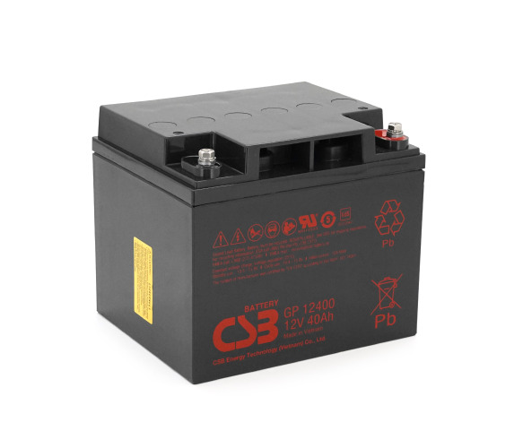 CSB GP12400, 12V 40Ah (197х166х170мм), Q1