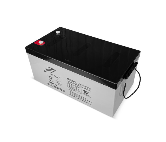 RITAR RA12-260, Gray Case, 12V 260.0Ah, ( 522 х 268 х 224 ) Q1