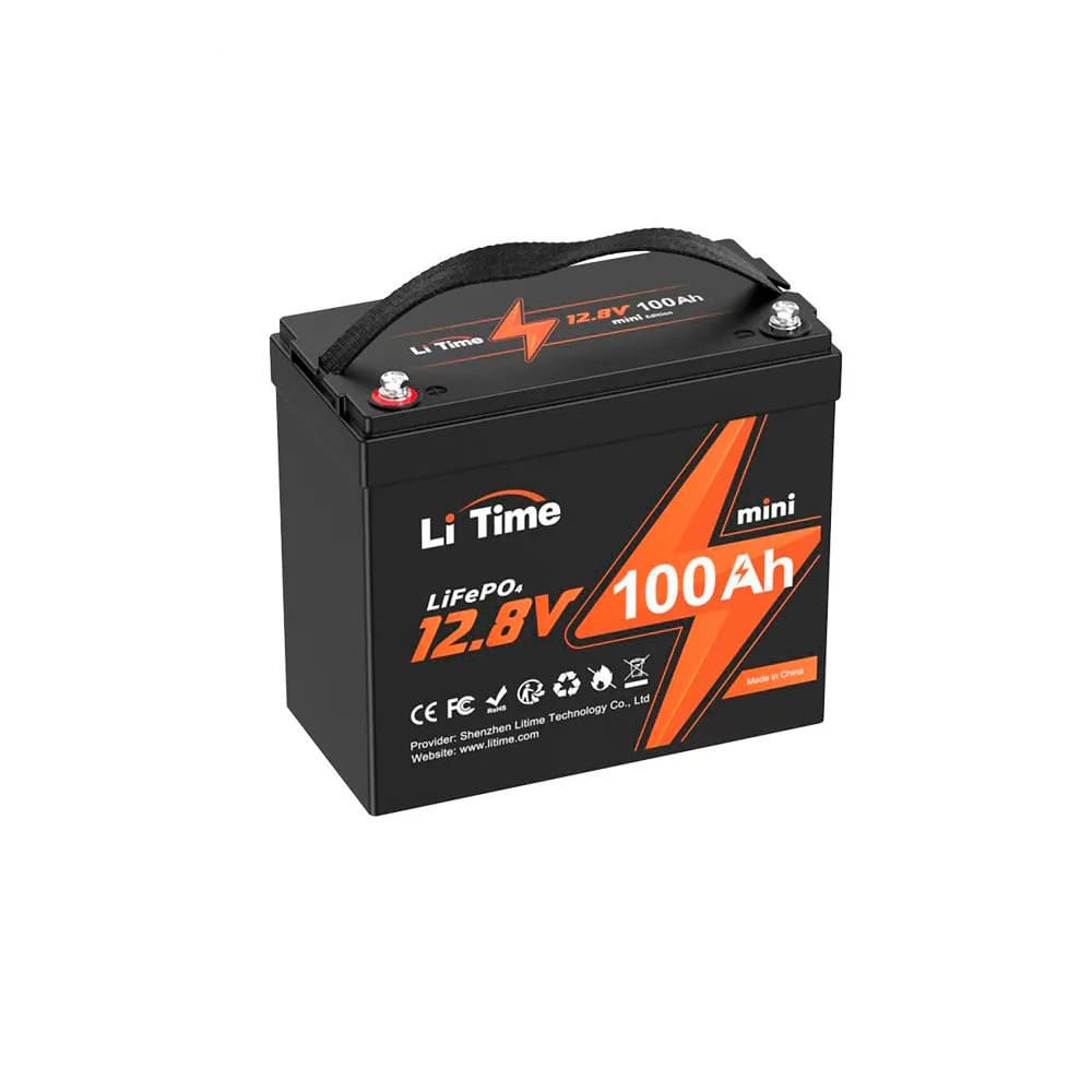 Li-Time LiFePO4 12V100Ah Mini L12V100-100-MINI-16-A60