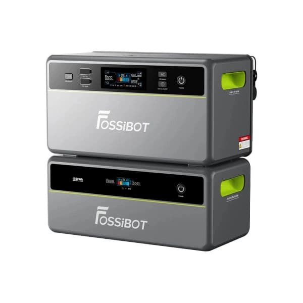 FOSSiBOT All-in-One Solar station FBP1200W+Battery, APP Control, WiFi, 3916Wh LiFePO4 6000Cycles, MPPT 2000W max, 3хAC 220, 1xUSB-15W, 1хUSB-C(100W), Fast charge 90min, Bluetooth, Heating, IP65, -20-5