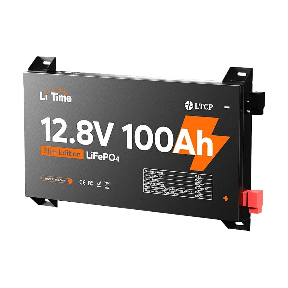 Li-Time 12V100-100-SLIM-LTCP-4-SE100 ультратонка