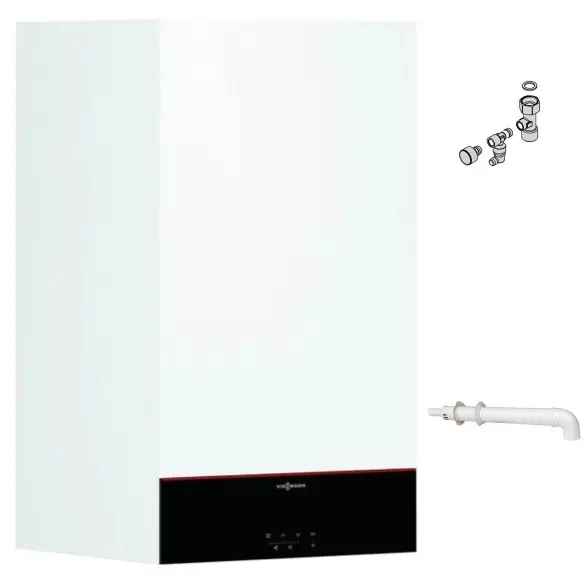 Viessmann Vitodens 100-W B1KF 32 3,2-32 кВт wi-fi (2-х контурний)+димохід